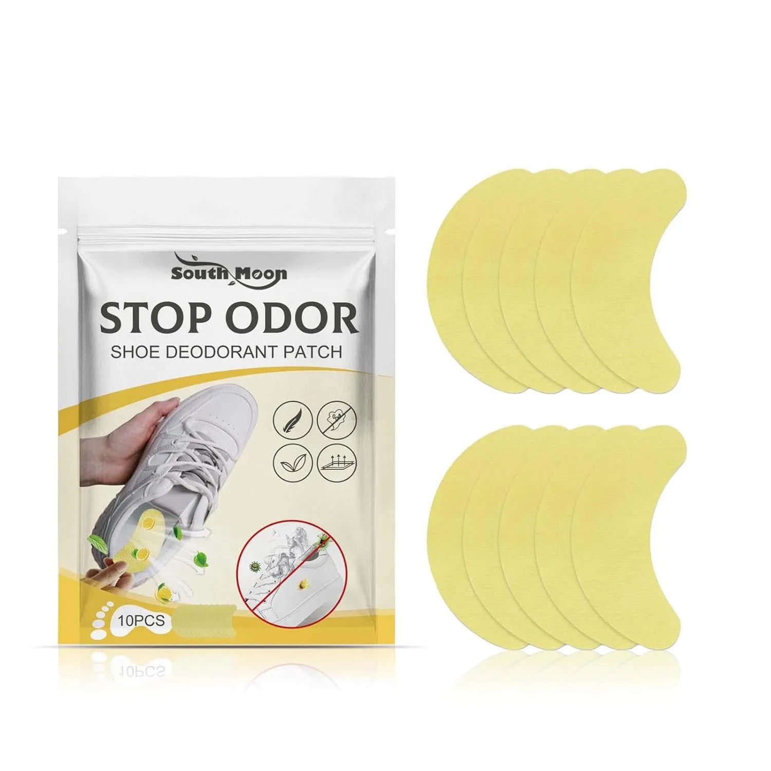 2Pack 10 Pcs Shoe Deodorant Patch