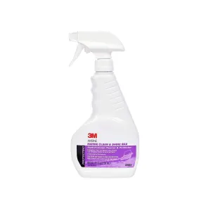 3M Marine Boat Vessel Clean Shine Wax Clear 500ml 09033