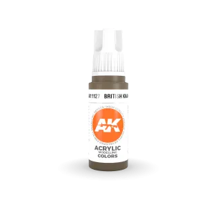 AK Interactive AK11127 3G British Khaki Acrylic Paint 17ml