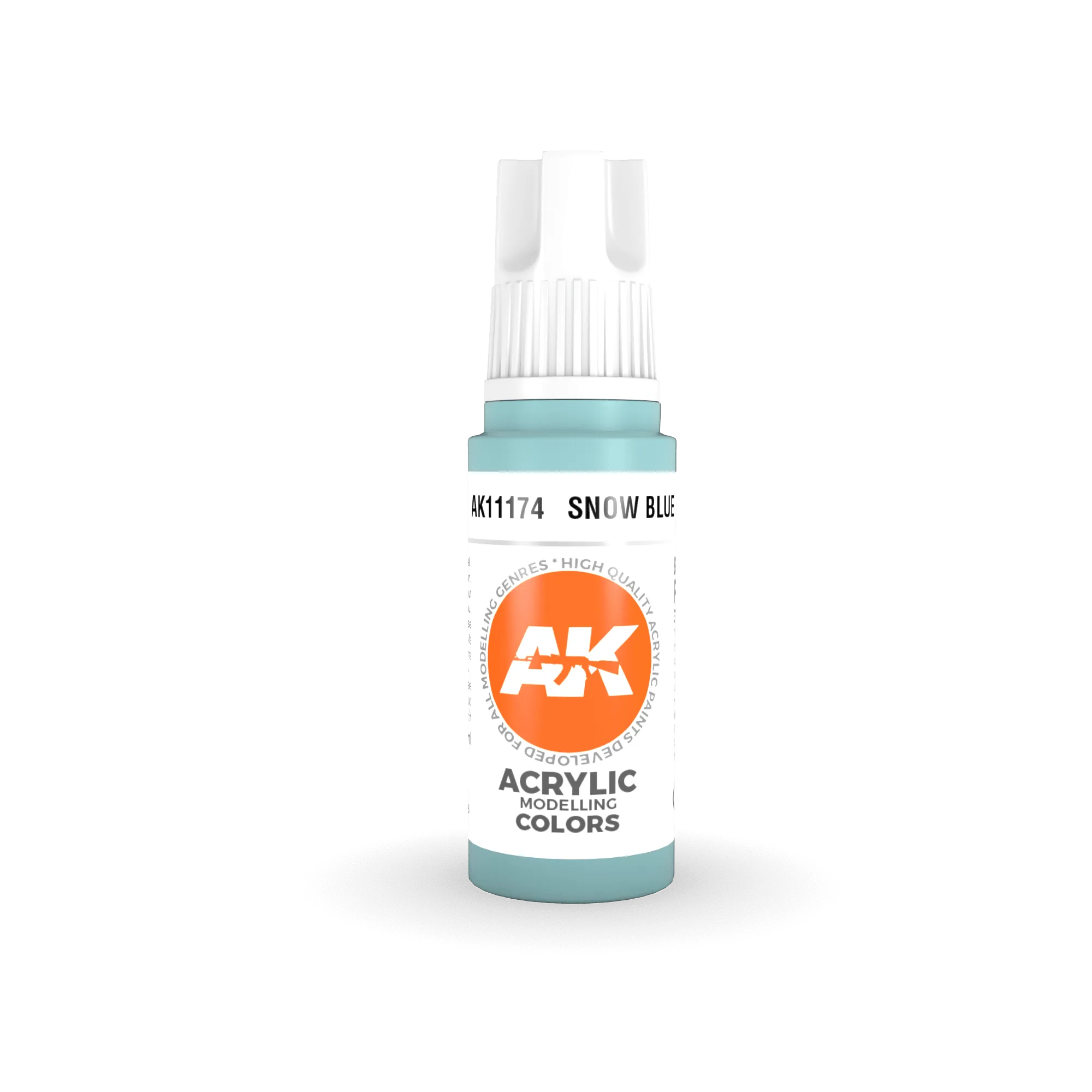 AK Interactive AK11174 3G Snow Blue Acrylic Paint 17ml