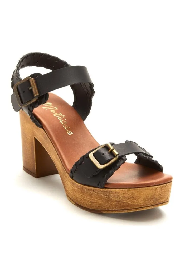 Black Twiggy Clog