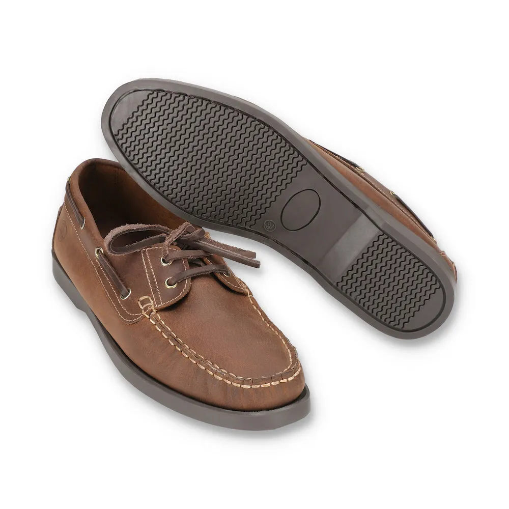 Bordo Waxed Sterling Boat Shoes