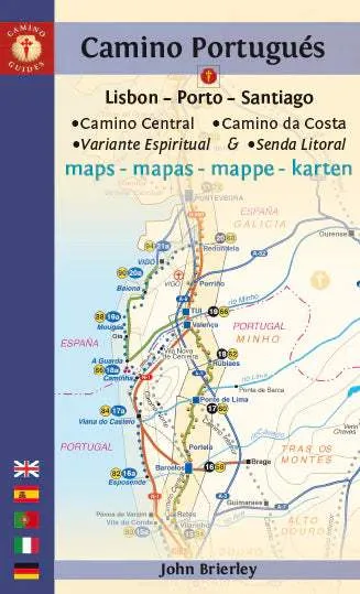 Camino Portugues Maps: Lisbon - Porto - Santiago