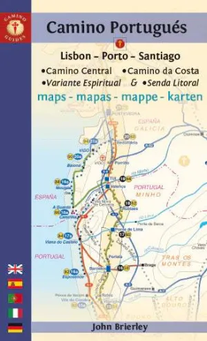 Camino Portugues Maps: Lisbon - Porto - Santiago