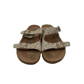 Floral Slip-On Sandals