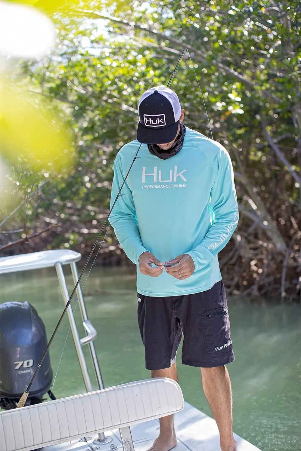 HUK Men's Next Level Quick-Drying Performance Fishing Shorts