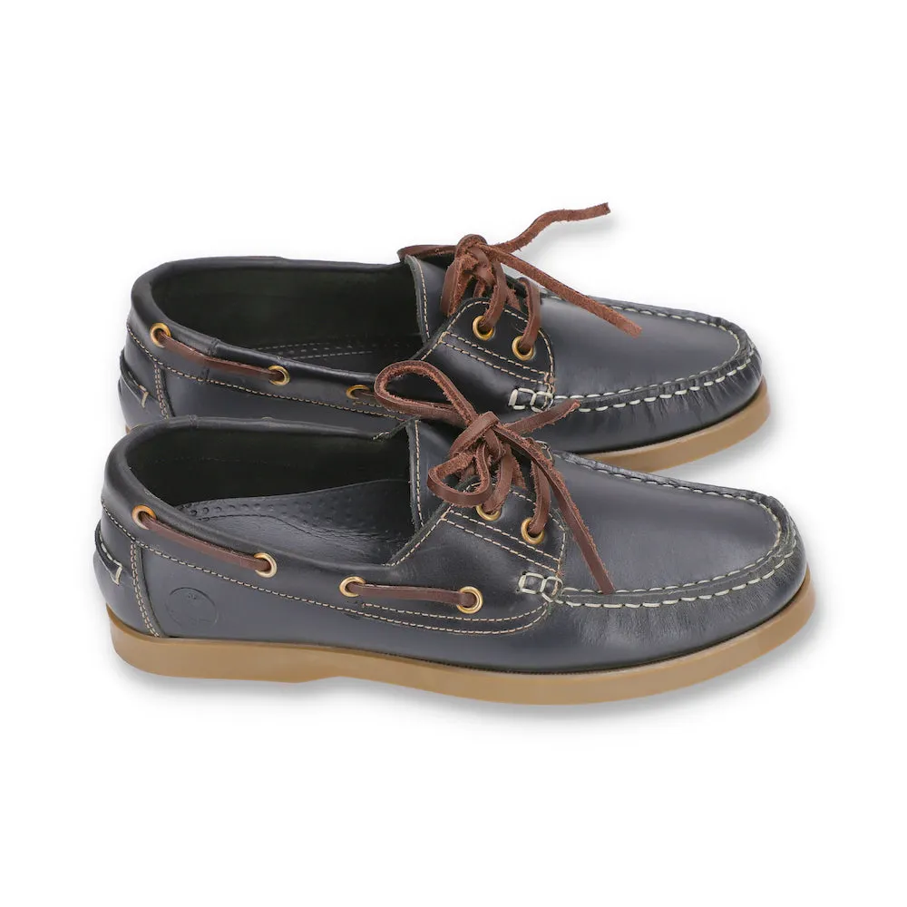 Indigo Sterling Boat Shoe