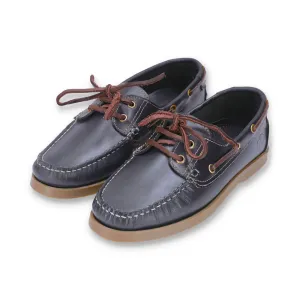Indigo Sterling Boat Shoe