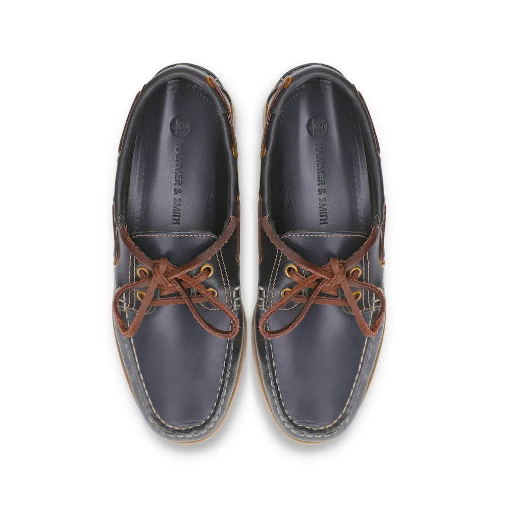 Indigo Sterling Boat Shoe