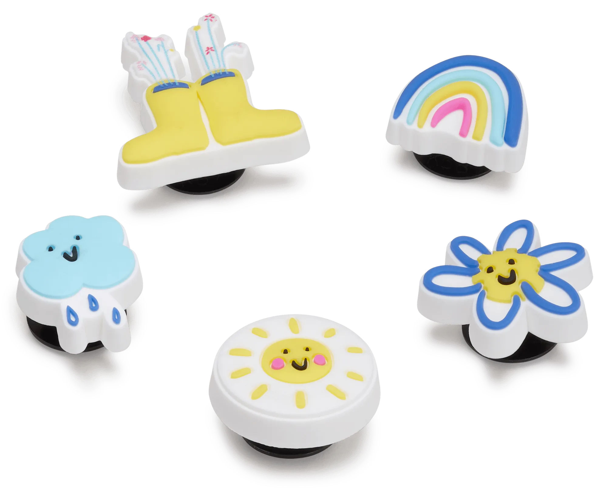 Jibbitz Fresh Prep Outside Doodle - 5 pack