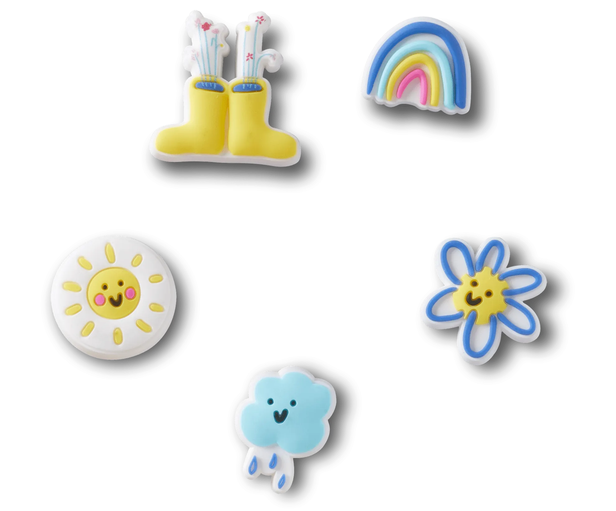 Jibbitz Fresh Prep Outside Doodle - 5 pack