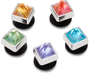 Jibbitz Triangle Gem - 5 pack