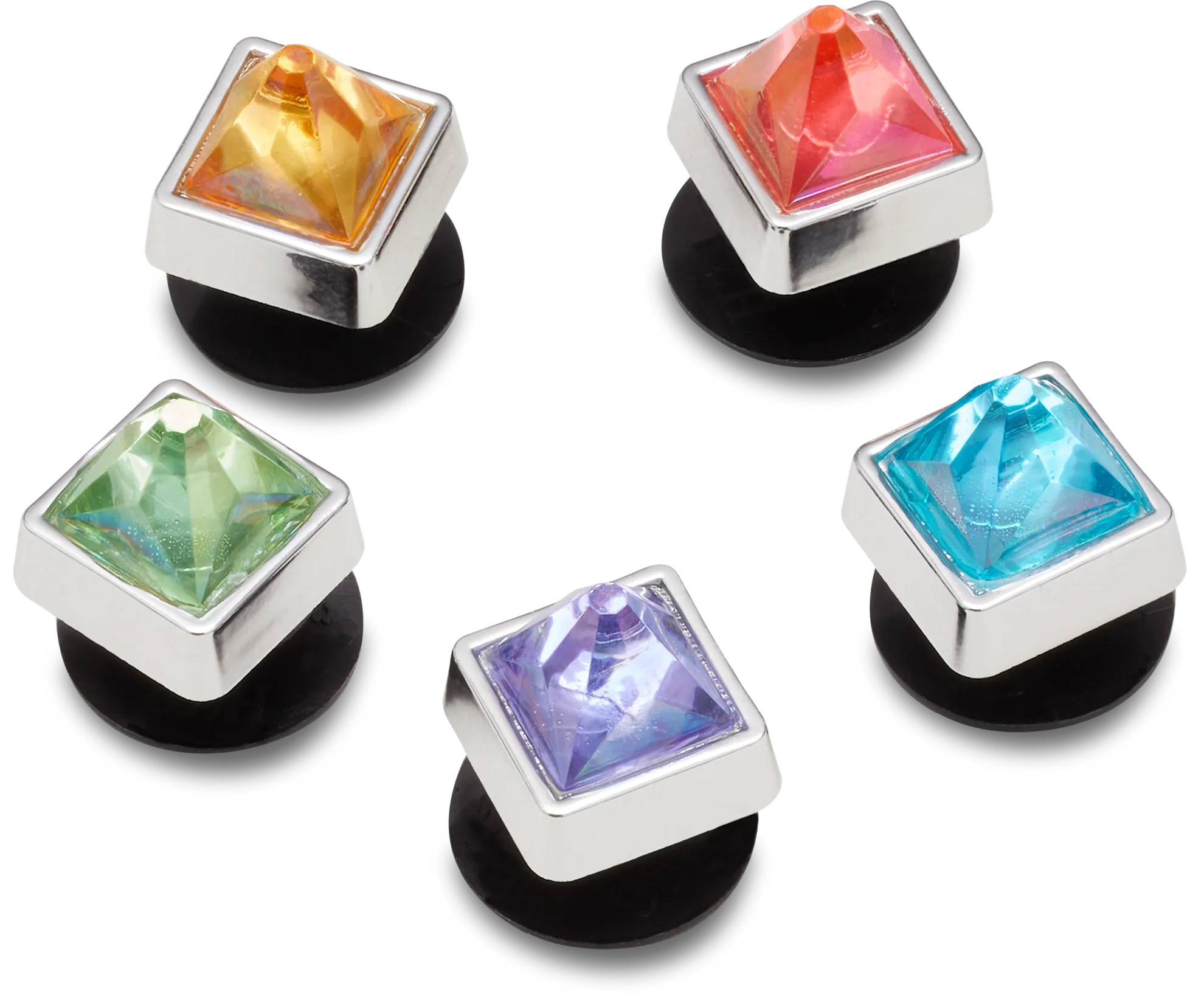 Jibbitz Triangle Gem - 5 pack