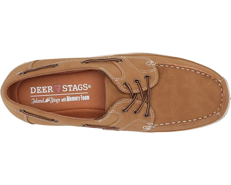 Mitch Boat Shoe Deer Stags, Light Tan