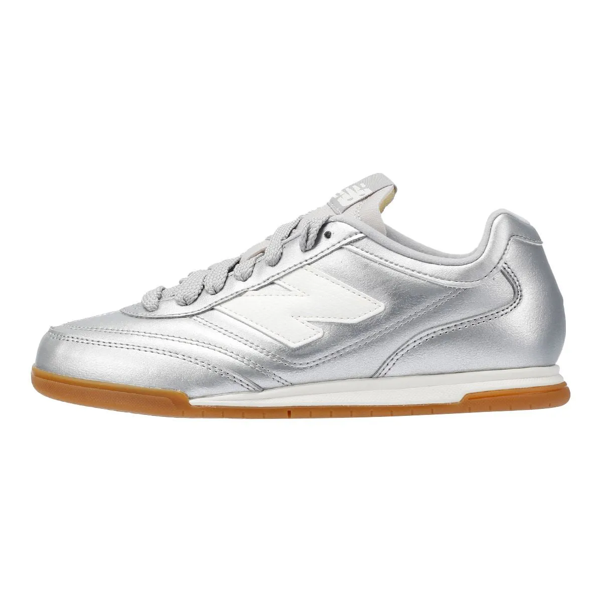 New Balance RC42 Silver Metallic Trainers