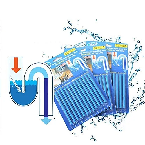 Pack of 12 Sani Sticks Drain Cleaner