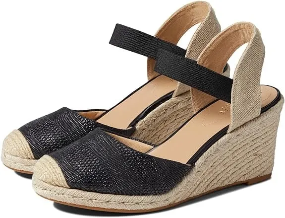 RALPH LAUREN -  Pearle Heels Wedge Pumps