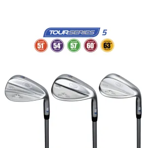 Set Wedges golf junior TOUR SERIES 5 in acciaio (3 bastoni)